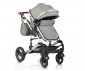 Комбинирана бебешка количка с обръщаща се седалка за деца до 15кг с включена чанта Moni Gala, тъмно сива 106977 thumb 2