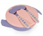 Бебешки комплект за хранене купа с лъжица и вилица Cangaroo Jelly, розов F1730 110046 thumb 4