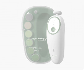 Електрическа пила за бебешки нокти Momcozy, цвят бял/зелен 0602835182502