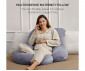Momcozy - Възглавница за бременни, U-образна 0647168301176 thumb 6