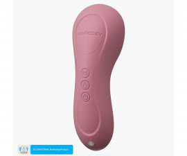 Momcozy - Затоплящ масажор за кърмачки за лактация 3в1 с вибрация, розов 0647168301442