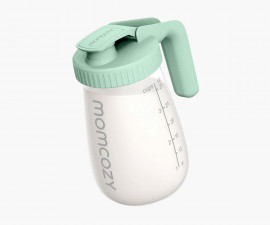 Momcozy - Стъклена кана за съхранение на кърма, зелена 0810184054849