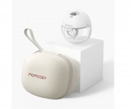 Електрическа помпа за изцеждане на кърма свободни ръце Momcozy M5, сива 0762765366974