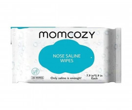 Momcozy - Кърпички за нос с физиологичен разтвор, 30 броя 0799787260782