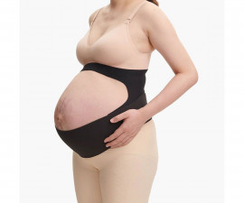 Momcozy - Поддържащ колан за бременни, бежов, размер XL 0762765368466