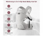 Ергономична раница за носене на новородено бебе до 3 години Momcozy Air Mesh, Grey 0810184058700 thumb 4