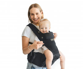 Ергономична раница за носене на новородено бебе до 3 години Momcozy Move2Fit, Black 0810184058687
