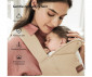 Ергономична раница за носене на новородено бебе до 1 година Momcozy WeeSnug, Khaki 0840506407817 thumb 7
