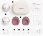 Двойна електрическа помпа свободни ръце за изцеждане на мляко Momcozy M6 Hands-free, червена 0602835182489 thumb 2