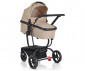 омбинирана количка с обръщаща се седалка за новородени бебета и деца до 22кг Cangaroo Ellada 3в1, бежова 108364 thumb 15