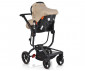 омбинирана количка с обръщаща се седалка за новородени бебета и деца до 22кг Cangaroo Ellada 3в1, бежова 108364 thumb 17