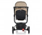 омбинирана количка с обръщаща се седалка за новородени бебета и деца до 22кг Cangaroo Ellada 3в1, бежова 108364 thumb 5