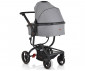 омбинирана количка с обръщаща се седалка за новородени бебета и деца до 22кг Cangaroo Ellada 3в1, сива 108365 thumb 15