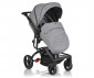 омбинирана количка с обръщаща се седалка за новородени бебета и деца до 22кг Cangaroo Ellada 3в1, сива 108365 thumb 2