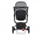 омбинирана количка с обръщаща се седалка за новородени бебета и деца до 22кг Cangaroo Ellada 3в1, сива 108365 thumb 5