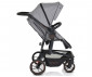 омбинирана количка с обръщаща се седалка за новородени бебета и деца до 22кг Cangaroo Ellada 3в1, сива 108365 thumb 6