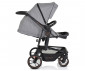 омбинирана количка с обръщаща се седалка за новородени бебета и деца до 22кг Cangaroo Ellada 3в1, сива 108365 thumb 8