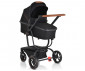 омбинирана количка с обръщаща се седалка за новородени бебета и деца до 22кг Cangaroo Ellada 3в1, черна 108366 thumb 15