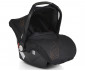 омбинирана количка с обръщаща се седалка за новородени бебета и деца до 22кг Cangaroo Ellada 3в1, черна 108366 thumb 19