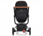 омбинирана количка с обръщаща се седалка за новородени бебета и деца до 22кг Cangaroo Ellada 3в1, черна 108366 thumb 5
