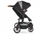 омбинирана количка с обръщаща се седалка за новородени бебета и деца до 22кг Cangaroo Ellada 3в1, черна 108366 thumb 9