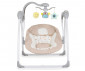Електрическа бебешка люлка за новородено до 9 кг Cangaroo Jessica, бежова 109606 thumb 3
