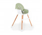 Дървено детско столче за хранене Cangaroo Gelato 2-в-1, мента 110752 thumb 2