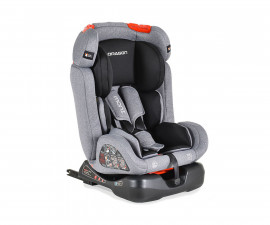 Столче за кола за новородено бебе с тегло до 36кг Moni Dragon Isofix, сиво 110058