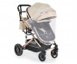 Комбинирана количка с обръщаща се седалка за новородени бебета и деца до 15кг Moni Ciara, бежовa с черно 110748 thumb 14