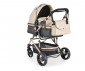 Комбинирана количка с обръщаща се седалка за новородени бебета и деца до 15кг Moni Ciara, бежовa с черно 110748 thumb 2