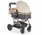 Комбинирана количка с обръщаща се седалка за новородени бебета и деца до 15кг Moni Ciara, бежовa с черно 110748 thumb 6