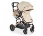 Комбинирана количка с обръщаща се седалка за новородени бебета и деца до 15кг Moni Ciara, бежовa с черно 110748 thumb 8