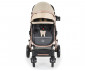 Комбинирана количка с обръщаща се седалка за новородени бебета и деца до 15кг Moni Ciara, бежовa с черно 110748 thumb 9
