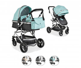 Комбинирана количка с обръщаща се седалка за новородени бебета и деца до 15кг Moni Ciara, асортимент