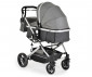 Комбинирана количка с обръщаща се седалка за новородени бебета и деца до 15кг Moni Ciara, сивa с черно 110749 thumb 6