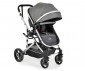 Комбинирана количка с обръщаща се седалка за новородени бебета и деца до 15кг Moni Ciara, сивa с черно 110749 thumb 8