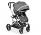 Комбинирана количка с обръщаща се седалка за новородени бебета и деца до 15кг Moni Ciara, сивa с черно 110749 thumb 9