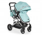 Комбинирана количка с обръщаща се седалка за новородени бебета и деца до 15кг Moni Ciara, тюркоаз с черно 110750 thumb 10