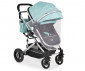 Комбинирана количка с обръщаща се седалка за новородени бебета и деца до 15кг Moni Ciara, тюркоаз с черно 110750 thumb 11