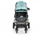 Комбинирана количка с обръщаща се седалка за новородени бебета и деца до 15кг Moni Ciara, тюркоаз с черно 110750 thumb 12