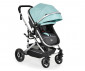 Комбинирана количка с обръщаща се седалка за новородени бебета и деца до 15кг Moni Ciara, тюркоаз с черно 110750 thumb 8