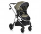 Комбинирана количка с обръщаща се седалка за новородени бебета и деца до 22кг Moni Kali, маслиново зелена 110955 thumb 2