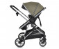 Комбинирана количка с обръщаща се седалка за новородени бебета и деца до 22кг Moni Kali, маслиново зелена 110955 thumb 9
