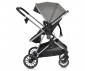 Комбинирана количка с обръщаща се седалка за новородени бебета и деца до 22кг Moni Kali, сива 110956 thumb 13