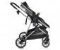 Комбинирана количка с обръщаща се седалка за новородени бебета и деца до 22кг Moni Kali, черна 110957 thumb 11