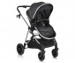 Комбинирана количка с обръщаща се седалка за новородени бебета и деца до 22кг Moni Kali, черна 110957 thumb 5