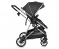 Комбинирана количка с обръщаща се седалка за новородени бебета и деца до 22кг Moni Kali, черна 110957 thumb 9