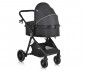 Комбинирана количка с обръщаща се седалка за новородени бебета и деца до 22кг Moni Rio, черна 110964 thumb 4