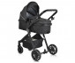 Комбинирана количка с обръщаща се седалка за новородени бебета и деца до 22кг Moni Rio, черна 110964 thumb 5