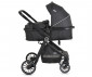 Комбинирана количка с обръщаща се седалка за новородени бебета и деца до 22кг Moni Rio, черна 110964 thumb 6